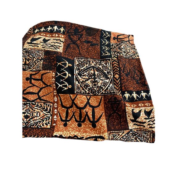 Kiipohaku Petroglyphs Coverlet And Sham Set Hawaiian Tiki - Picture 4 of 10